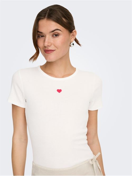  ONLY | 15342939/Cloud Dancer RED HEART